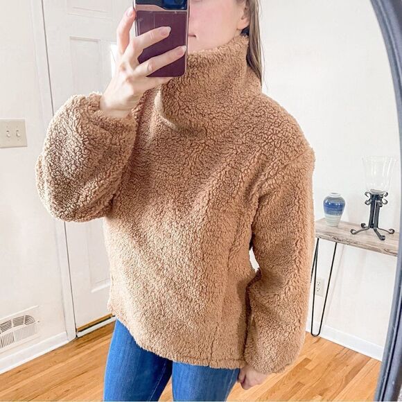 Lululemon Warmth Restore Long Sherpa Pullover Bold Beige 4 - Picture 3 of 10